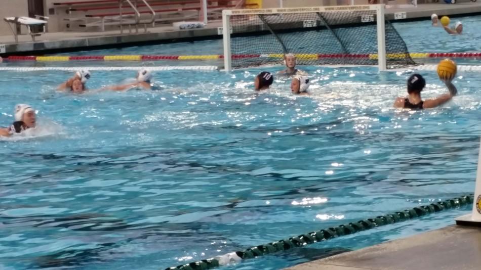 Freshman Jilly Hamilton scores a goal in the third quarter of a game against Aliso Niguel.