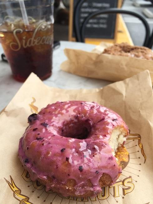 Sidecar+Doughnuts+%26+Coffee+is+a+popular+place+for+students+for+students+to+grab+a+quick+snack.