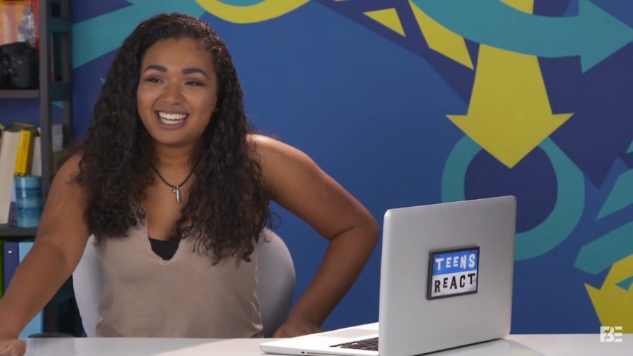 Junior Leyla Jackson is a reactor for Teens React series and gives her opinion about viral videos as well as music videos of various artists.