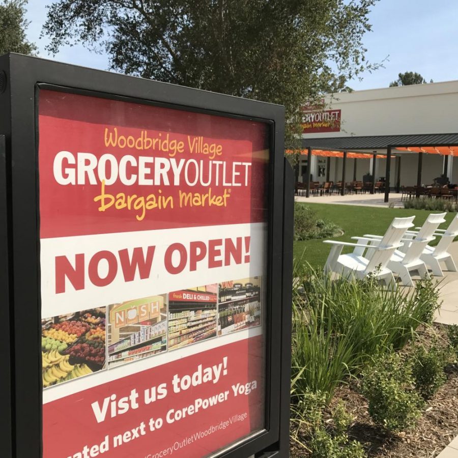 The Grocery Outlet is one of the new stores located within the Woodbridge Village Center
