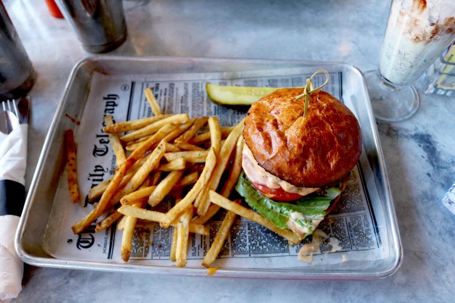 The diner’s specialty, the Old Town burger, is wholesome and fresh, with the fluffy buns leaving customers satisfied.