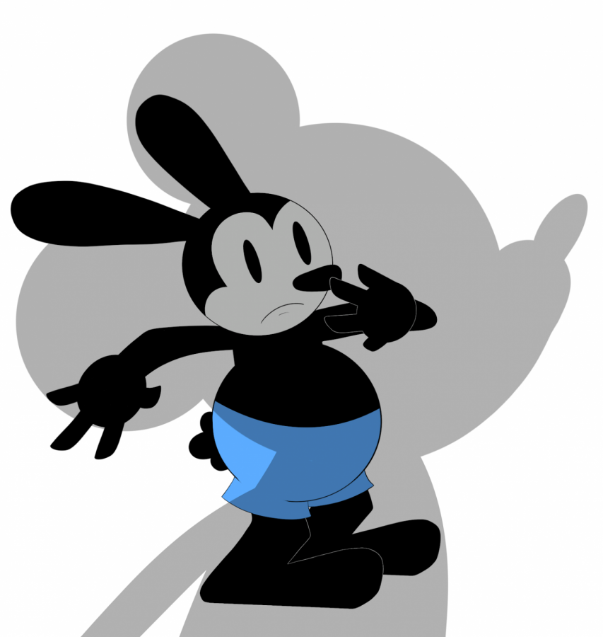 Oswald the Rabbit bears some resemblance to todays iconic Mickey Mouse