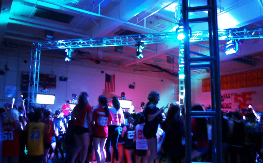 Students of all grades dance the night away at Jersey Jam.
