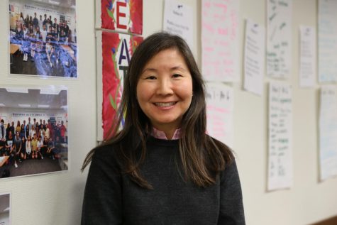 English teacher Lisa Choe is widely known across campus for her contribution to the teacher community. 