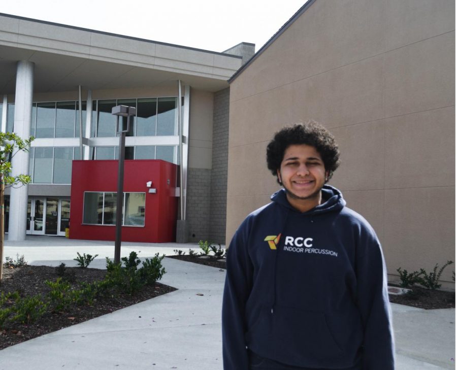 Senior Andrew Shalaby hopes to be able to share his passion for music with his audience on TikTok