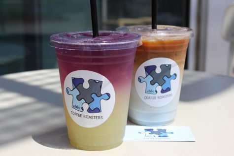 The Able Latte and the Butterfly Pea Lemonade are some of the signature drinks at Able Coffee Roasters.