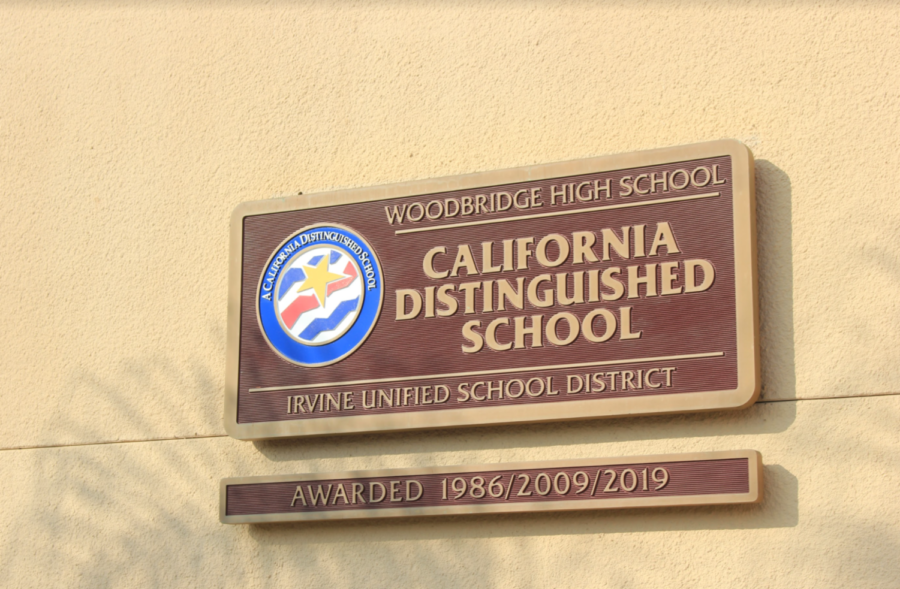 Woodbridge High School has won the California distinguished school award several times.