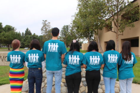 Link Crew members display the design on their leader shirts, representing the groups communal values.