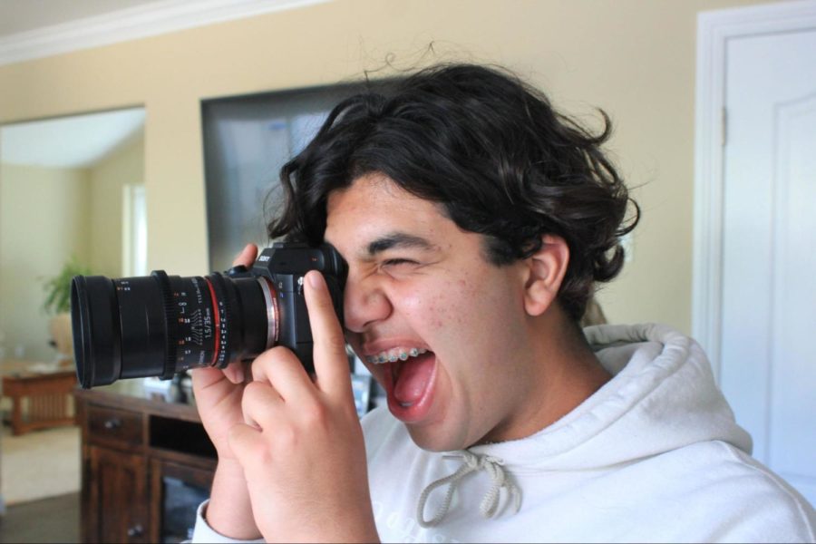 Aryan Jamshidian captures behind the scenes of the Warrior TV Staff during their filming session.

