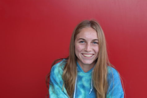 Freshmen Mady Nolan, McKenzie Ott and Maria Poveromo (as pictured) reflect on their first experiences at Woodbridge High such as sports, class council and busy
schoolwork.