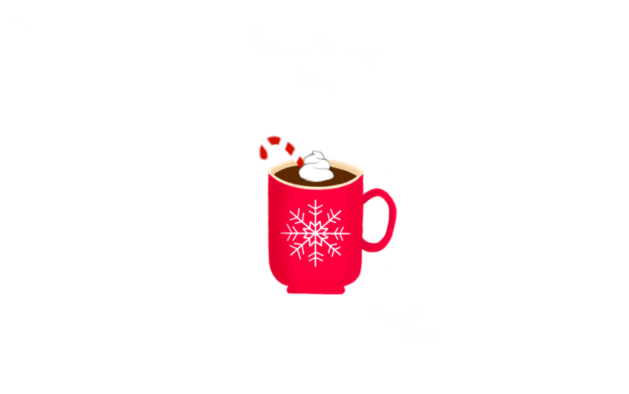 Hot chocolate is a hot drink for cold weather.
