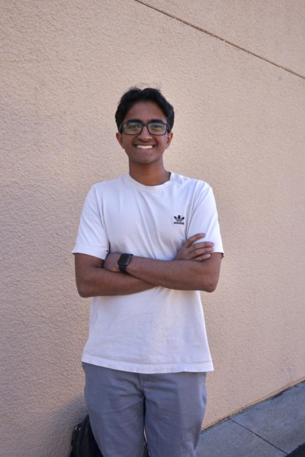Senior Aditya Khanna has taken part
in competitive sail racing for over a
year.